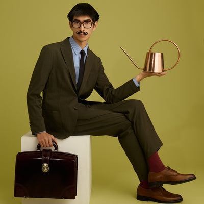 <PARLEY>  Dulles Bag  / Raspberry Red