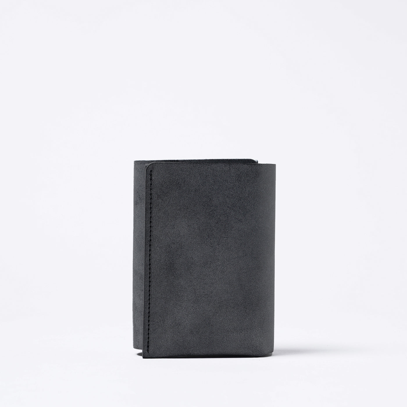 ＜FABRIK＞TRI-FOLD WALLET/黑色