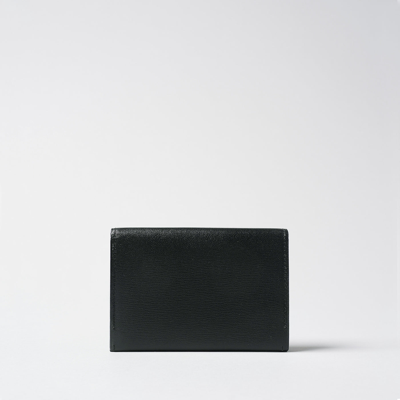 <Hawk Feathers> Kangaroo Business Card Holder with Gusset / Black