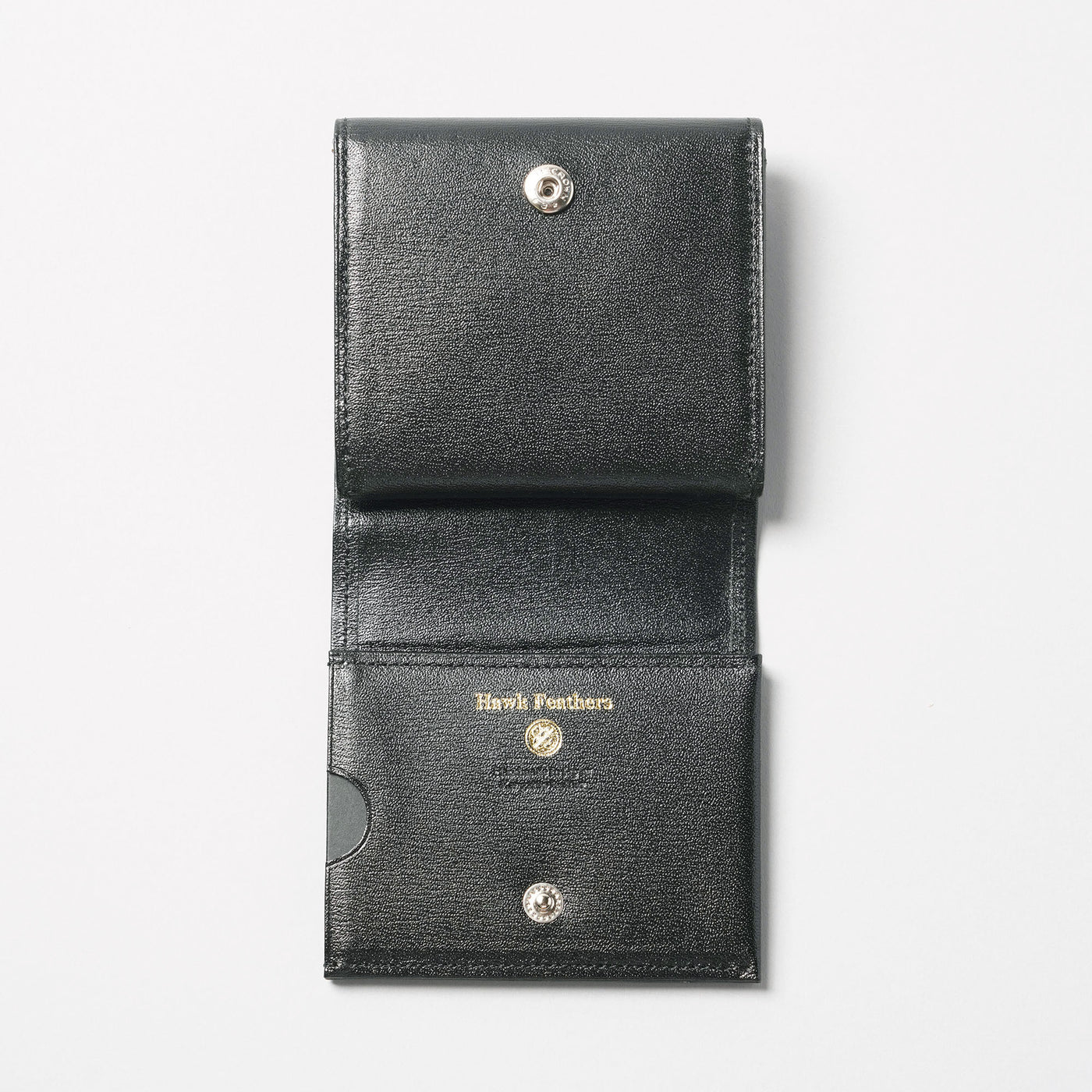 <Hawk Feathers> Kangaroo Small Bifold Wallet / Navy