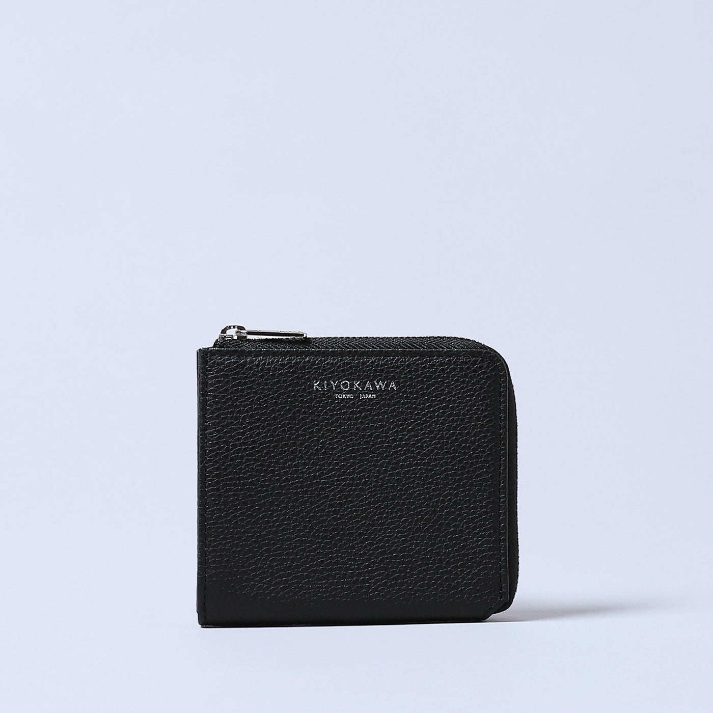 ＜キヨカワ＞［SOPHIE］L zip wallet/アイスブルー