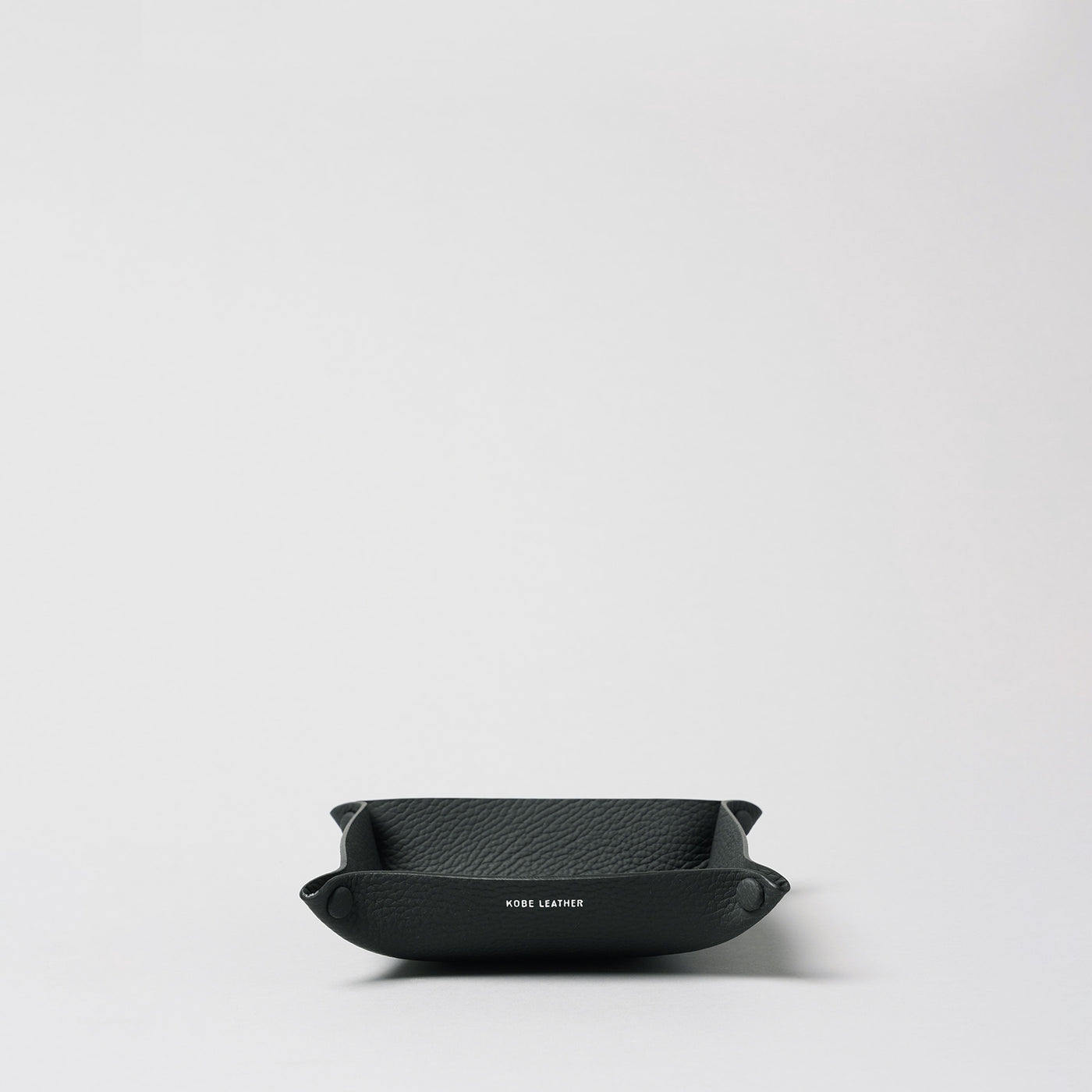 ＜kobe leather＞Tray-L / Black