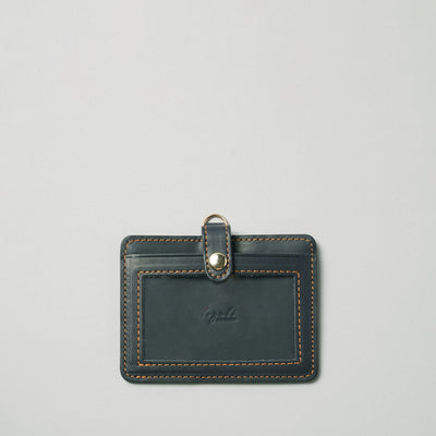 <lezali> Italian Leather ID Case (Horizontal) / Camel Yellow