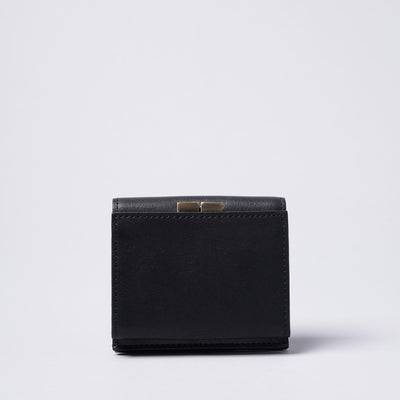 <SLOW> bono -clasp mini wallet / Oak