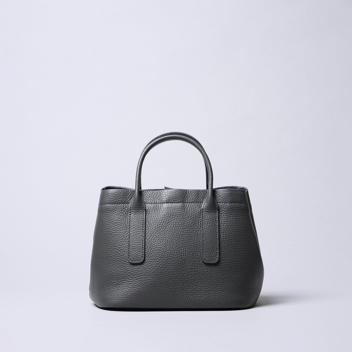 <itten-itten> Leather Mini Tote (w/ D) / Pistachio