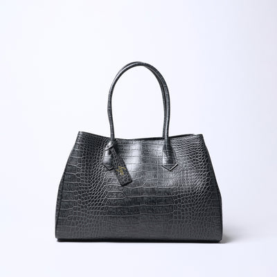 <legu> Chroma A4 Tote Bag / Black