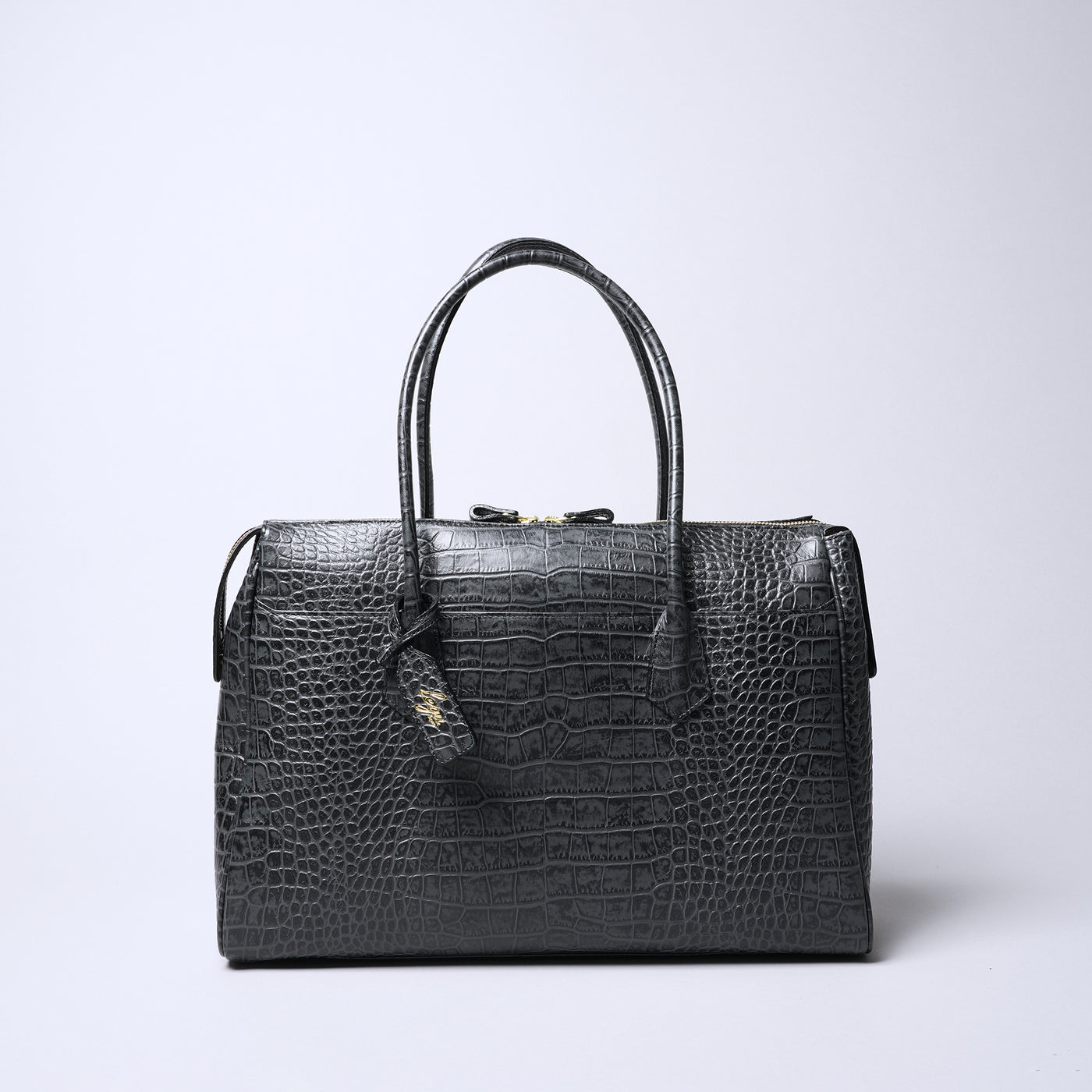 ＜レグ＞クローマ 大きめA4トートバッグ/ホワイト