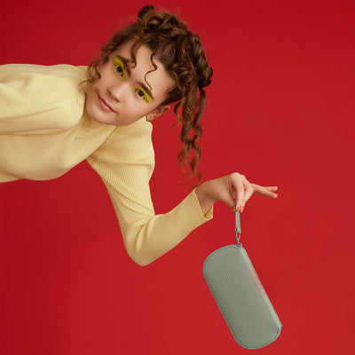 <itten-itten> Round Wallet / Pale Green