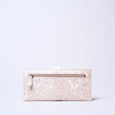 <ARUKAN> Claire Slim Wallet / Pearl White