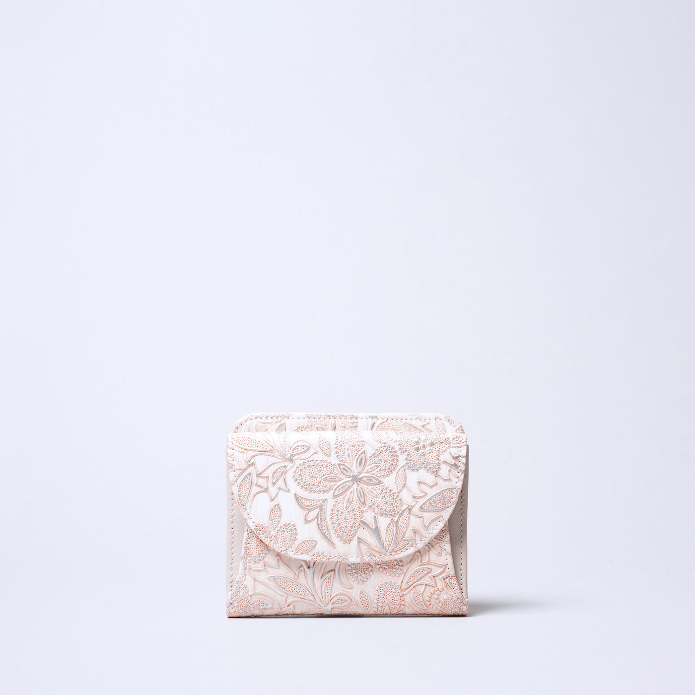 <ARUKAN> Claire Bi-Fold Wallet / Pearl White