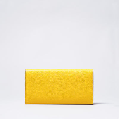 <kiichi> Shade Series Long Wallet (Hook Closure) / Yellow