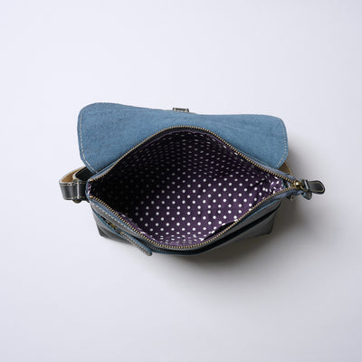 ＜Laisser Faire＞Wolf 迷你斜背包/藏青色