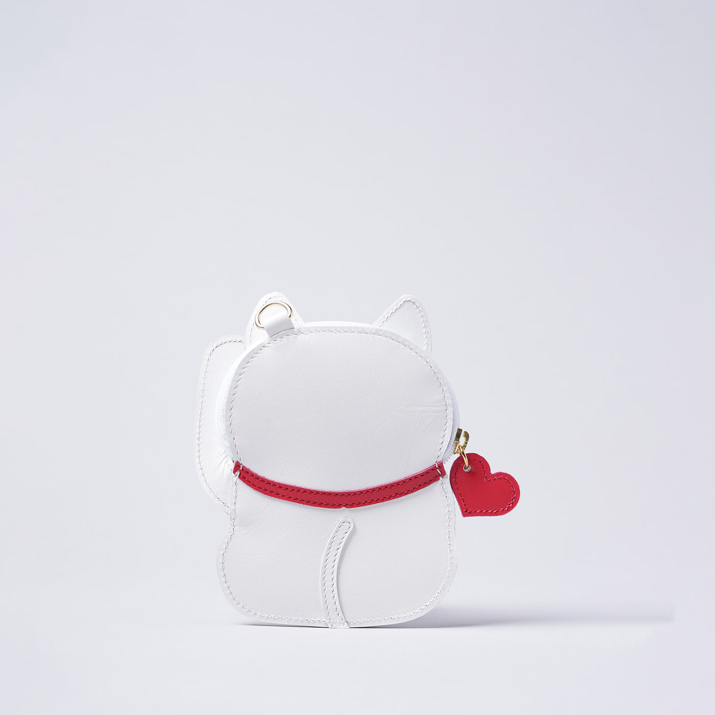 <Nomura Seisakusho> Maneki Neko Pouch / White