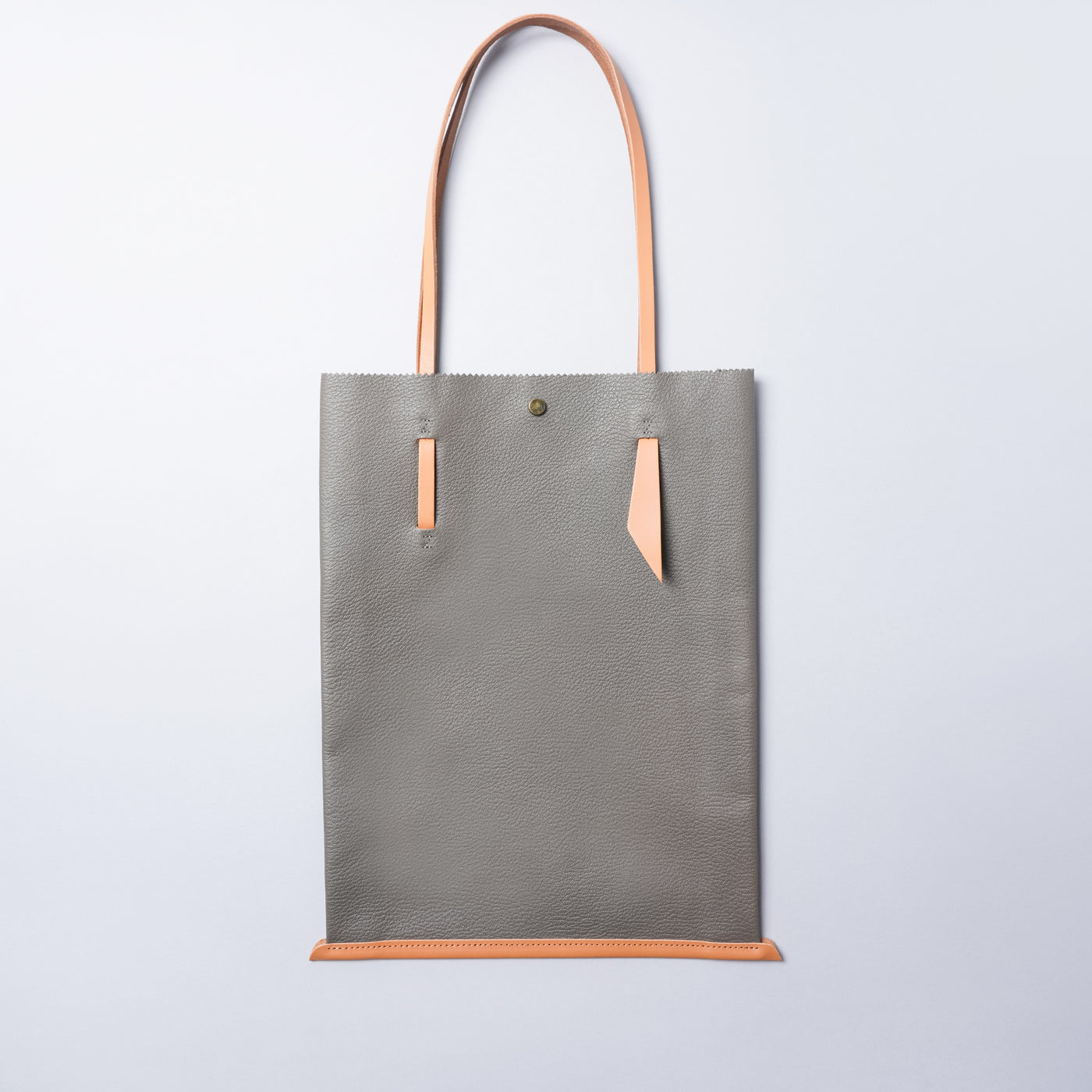 ＜jidai＞ Upcycle Leather Tote (L) / Ivory