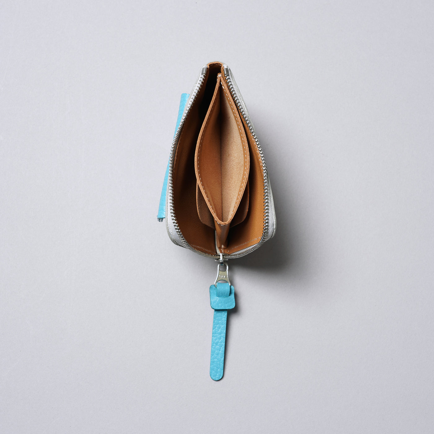 ＜ヌメリ＞ソッティミニ バイカラー/ホワイト×レッド