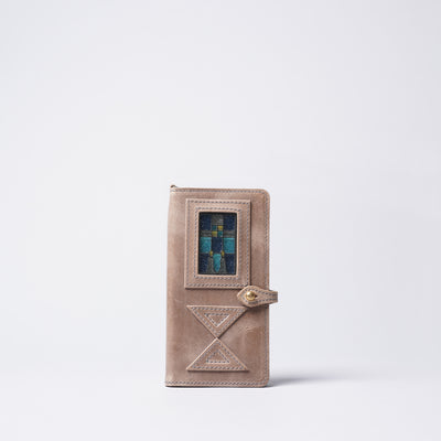 <glart>  Smartphone Case Multi (with sliding part) / Brown