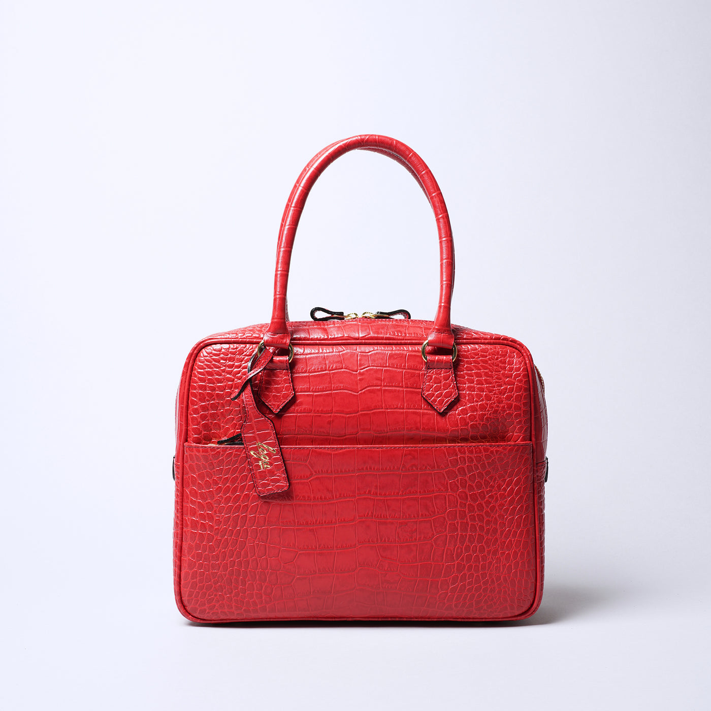 ＜レグ＞クローマ A4 2wayトートバッグ/ブラック