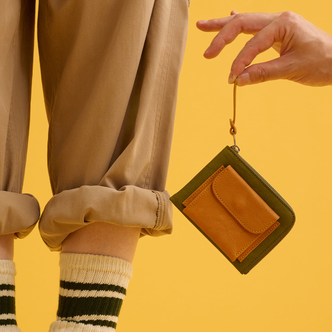 <numeri> Sottile Mini Bi-Color / Green x Yellow