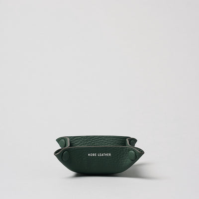 ＜KOBE LEATHER＞Tray-S/象牙白