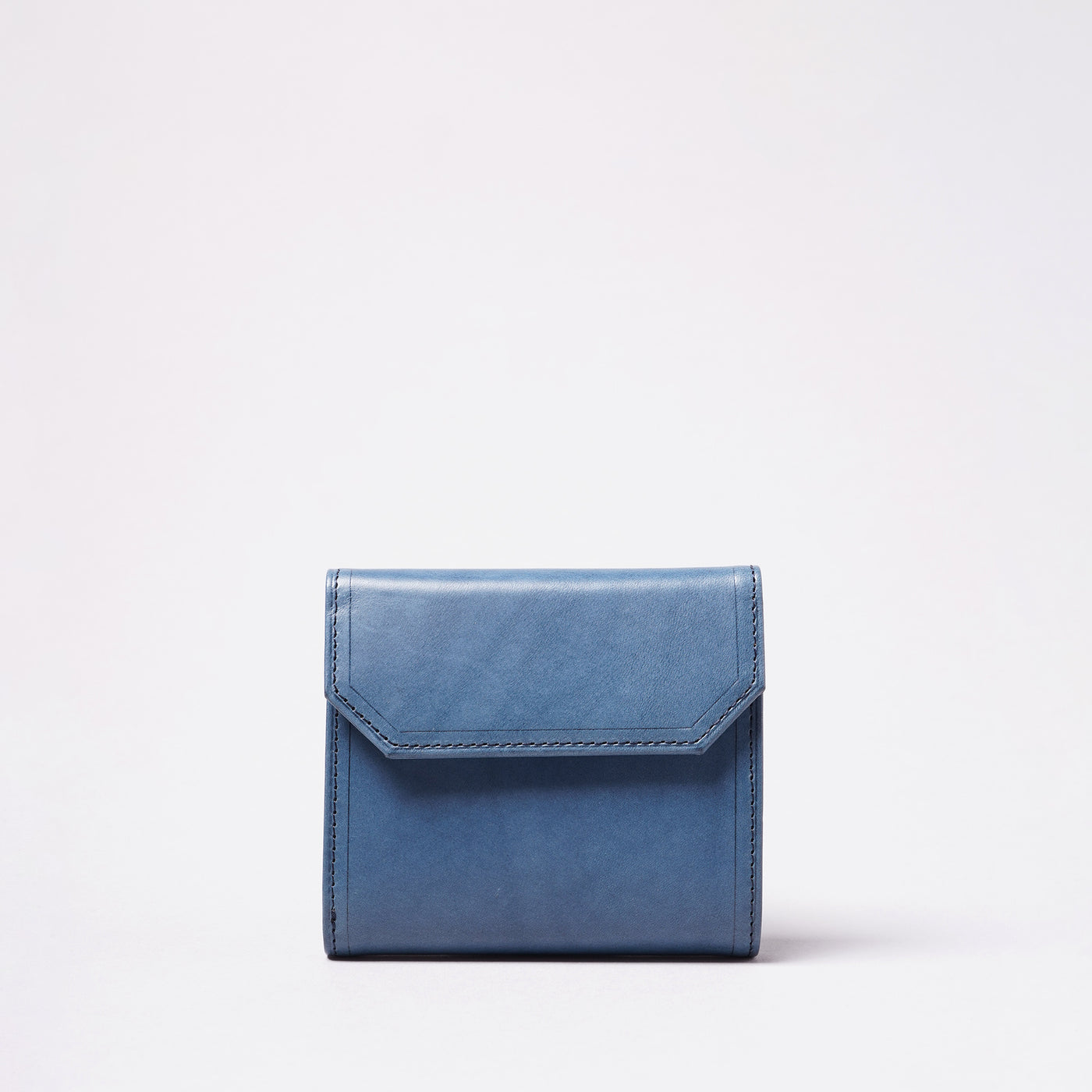 <4U by UNOFUKU> Bifold Wallet with Flap / Navy