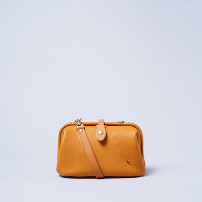 <kissora> Epika Shoulder Bag with Clasp Opening / Grey