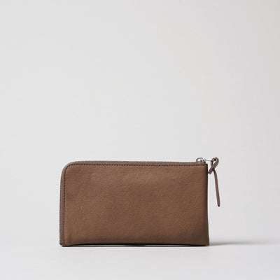 <numeri> Sottile L Zipper Long Wallet / Light Grey