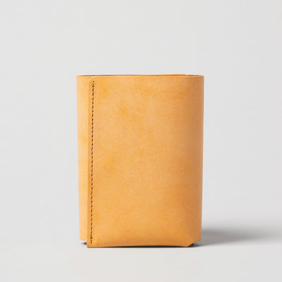 ＜FABRIK＞TRI-FOLD WALLET/檸檬色