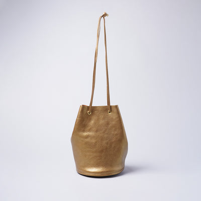 <Annak> Draw String Shoulder Bag / White