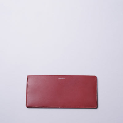 <ASUMEDERU> Simple Long Wallet/ Blue