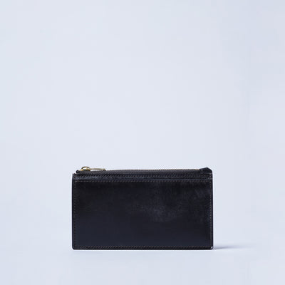 ＜クラフスト＞ブライドルレザー マルチポケットフラグメントケース【8Pockets】/Navy (ネイビー)