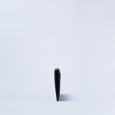 ＜クラフスト＞ブライドルレザー マルチポケットフラグメントケース【8Pockets】/Navy (ネイビー)