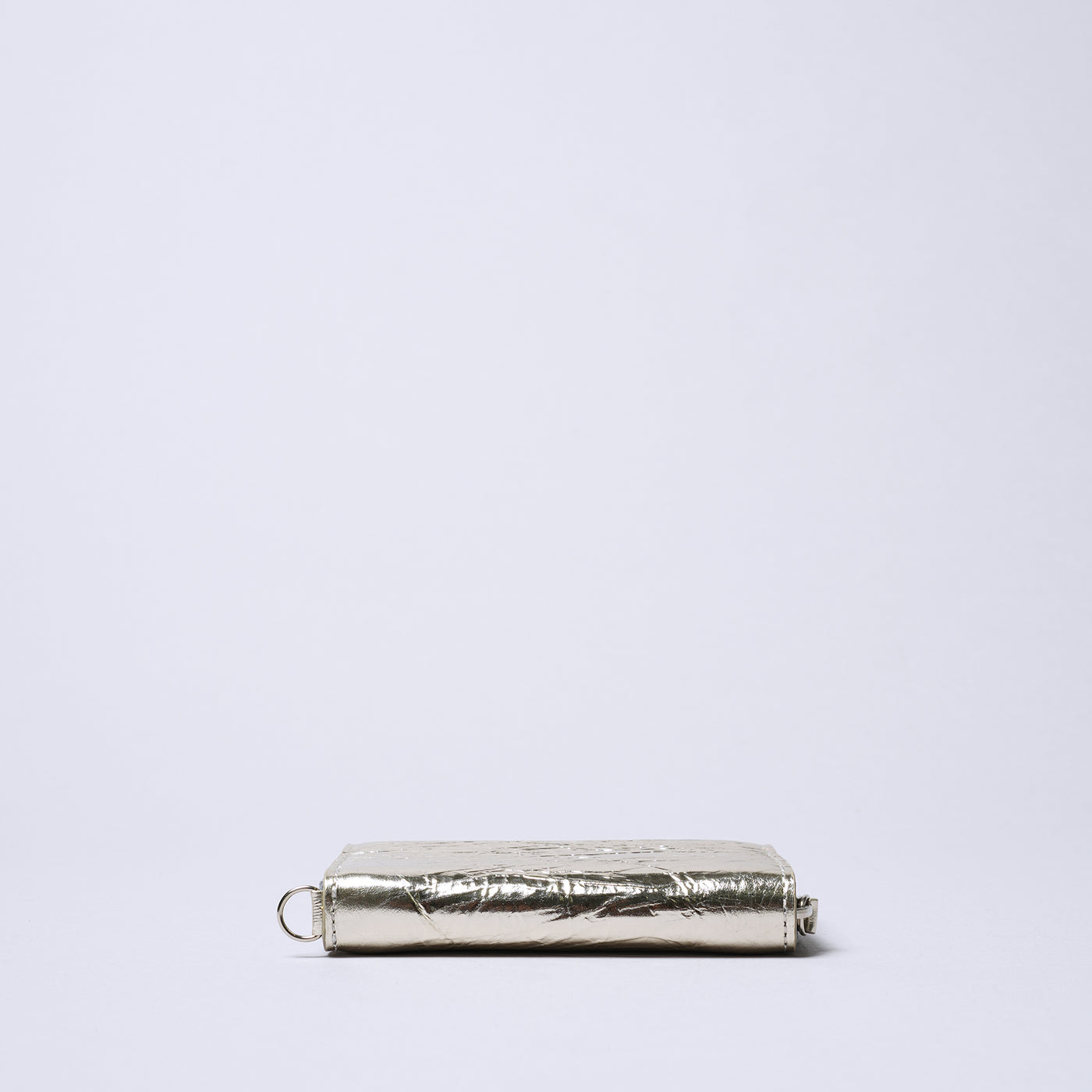 ＜Coquette＞Round Mini Wallet（shiny）/金色×粉紅色