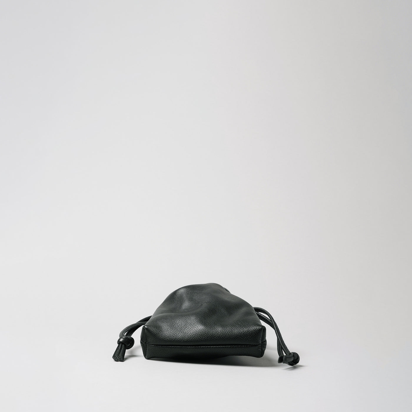 ＜delife＞Drawstring bag/Black