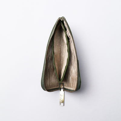 <Dakota> L Zipper Wallet / Green