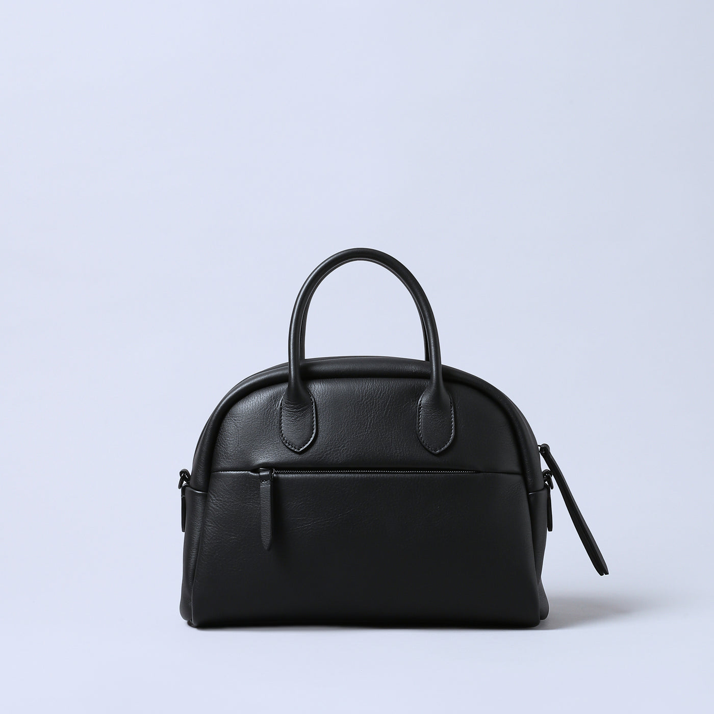 ＜ESTINE＞Minula系列 兩用皮革手提包/黑色