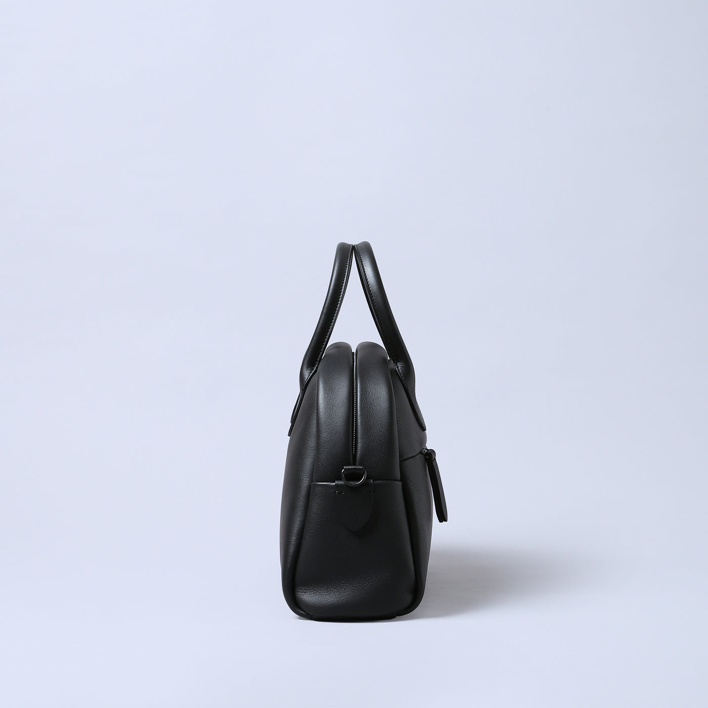 ＜ESTINE＞Minula系列 兩用皮革手提包/黑色