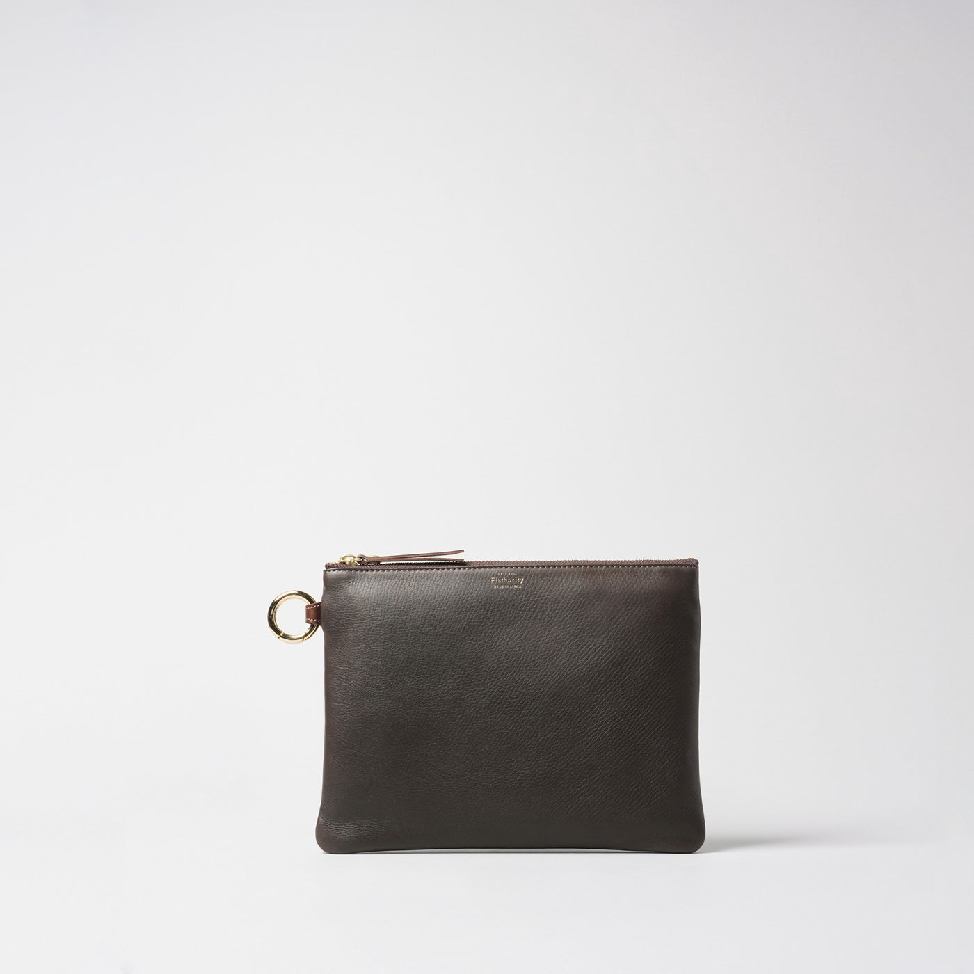 <Flathority> FF Clutch Bag / Choco Black