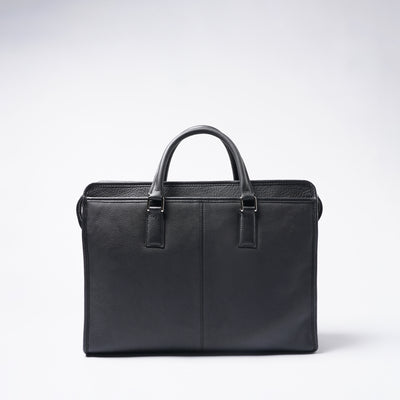 <Flathority> Oil Milling Briefcase / Black