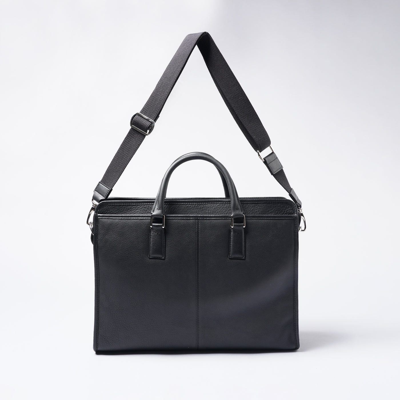 <Flathority> Oil Milling Briefcase / Black