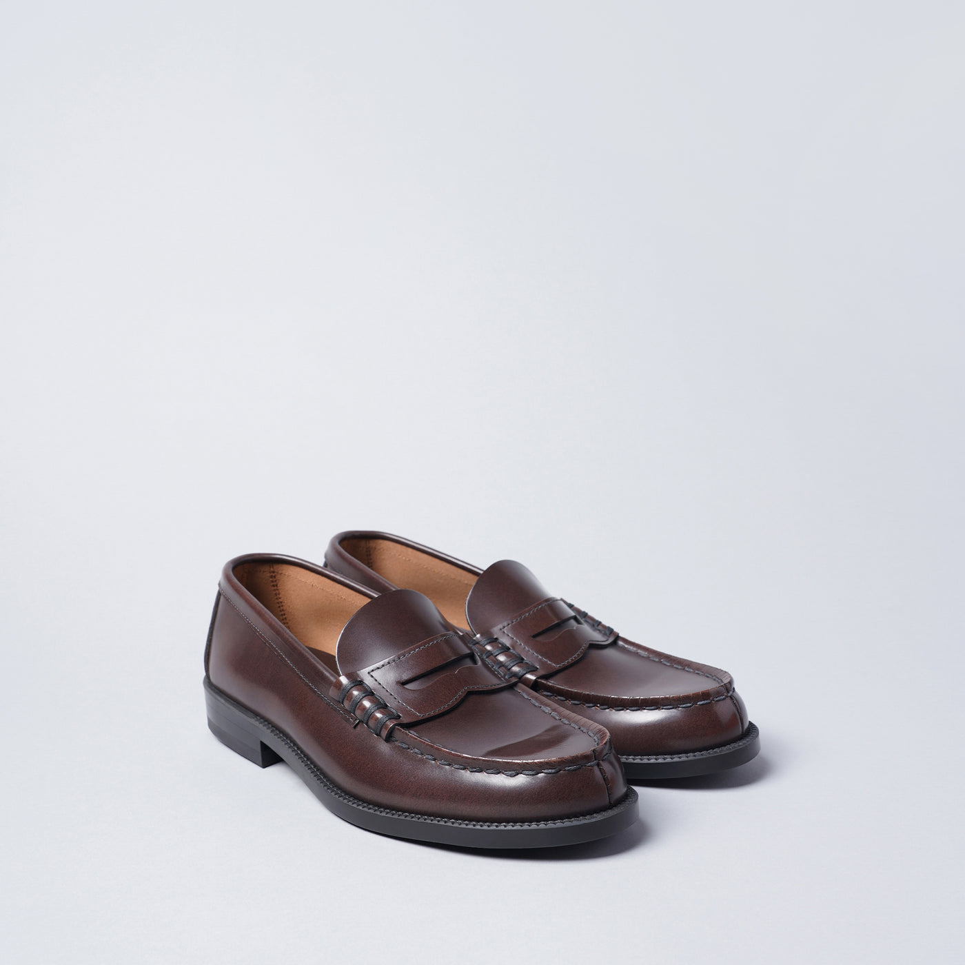 ＜Haruta＞ Men’s  Coin Loafers / Black