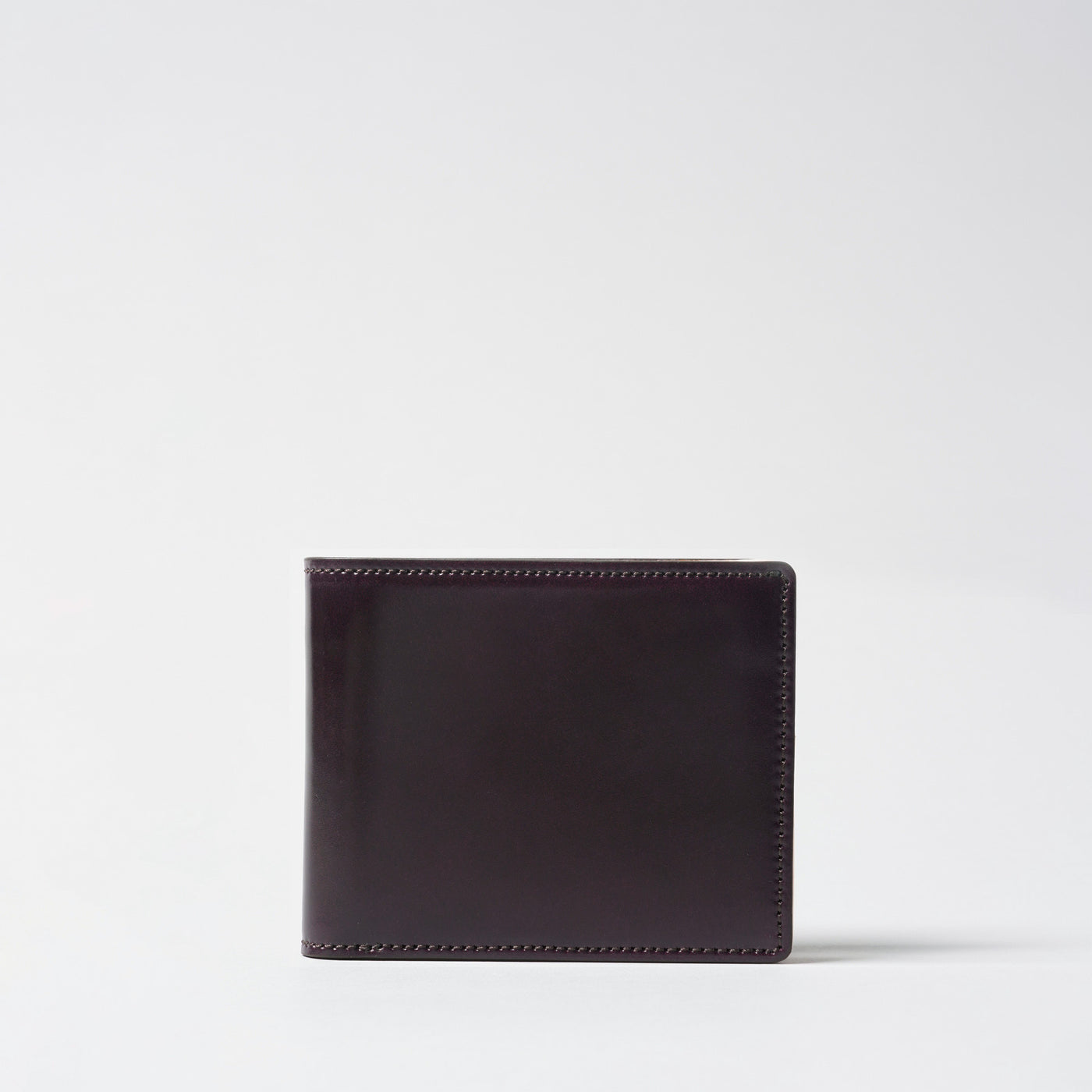 <Hawk Feathers>  Cordovan Bifold Wallet / Green