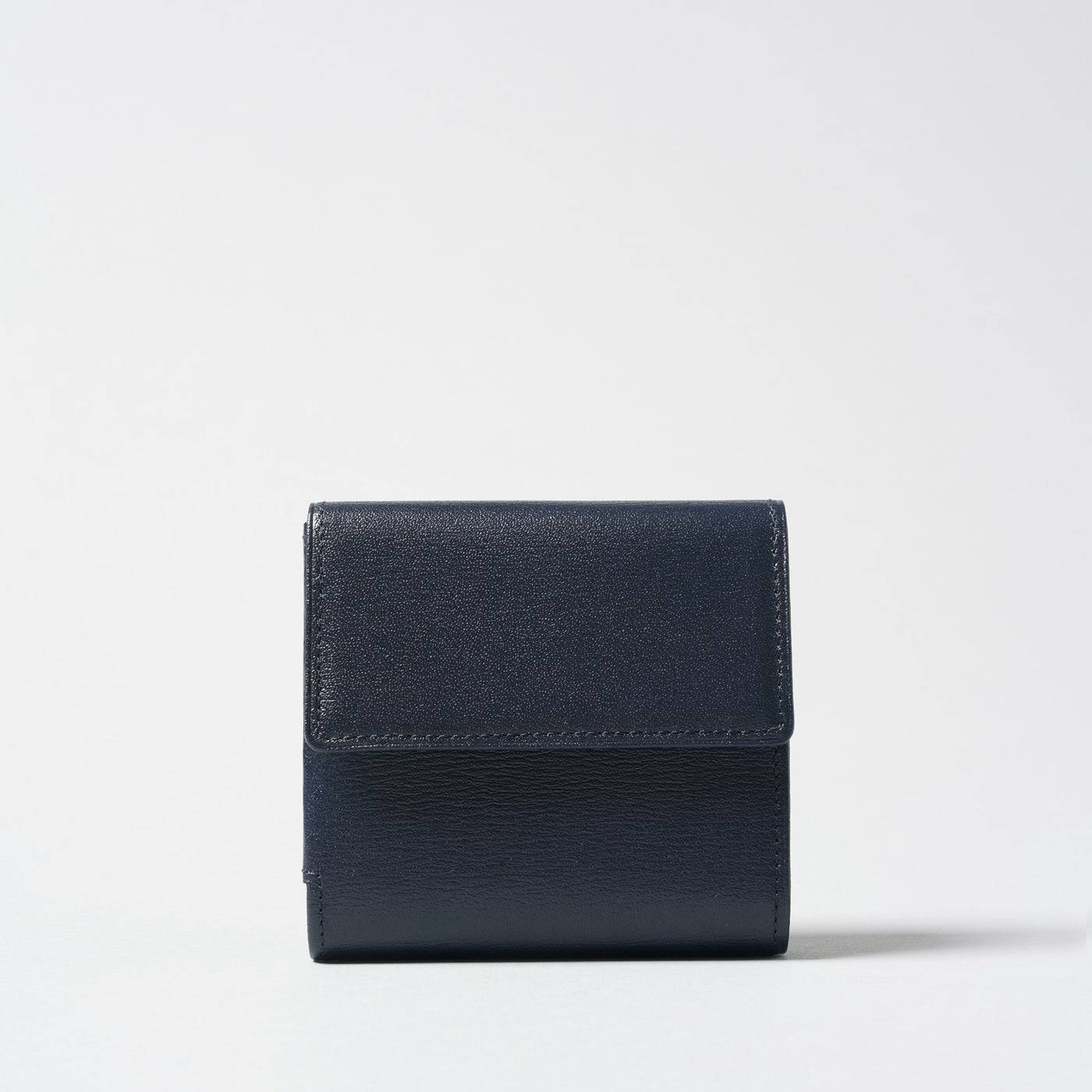 <Hawk Feathers> Kangaroo Small Bifold Wallet / Black