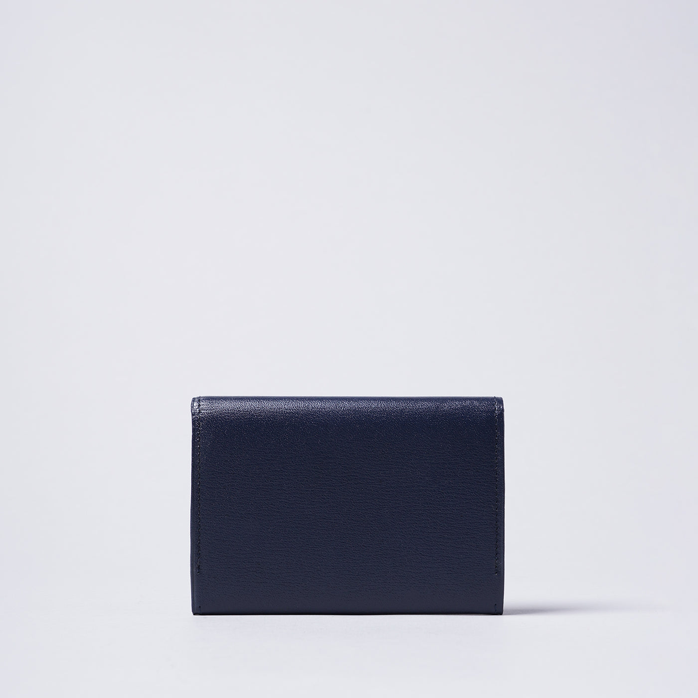 <Hawk Feathers> Kangaroo Business Card Holder with Gusset / Navy