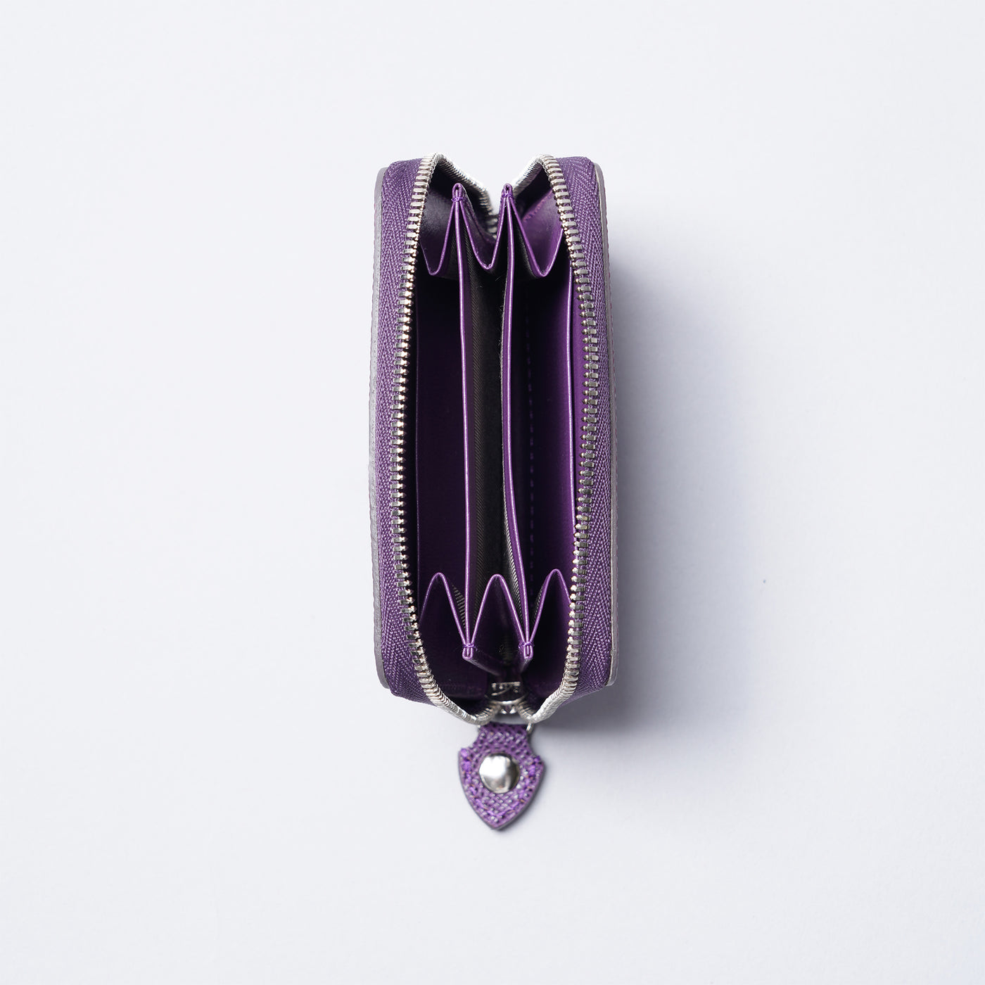 <kiichi> Shade Series Coin Case (Round) / Purple