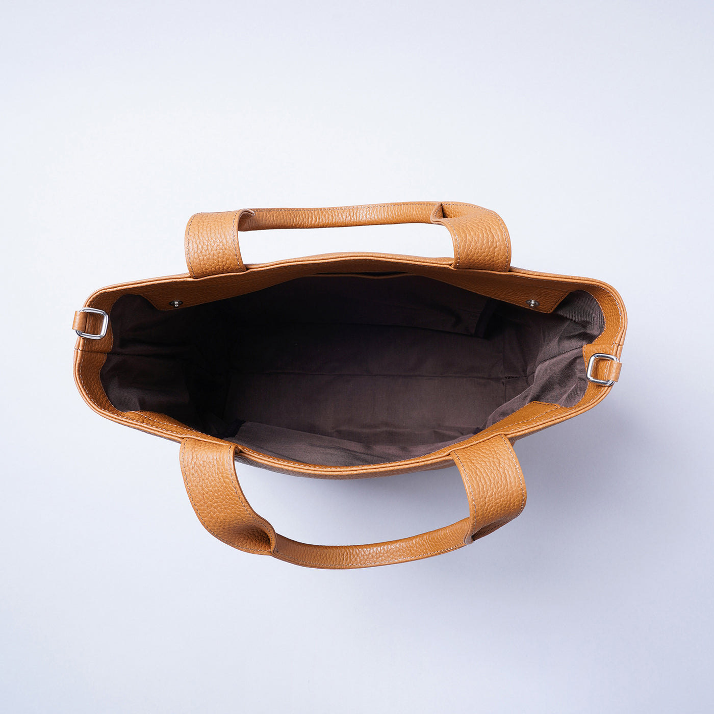 <LEZALI> Embossed Leather A4 Tote / Sky