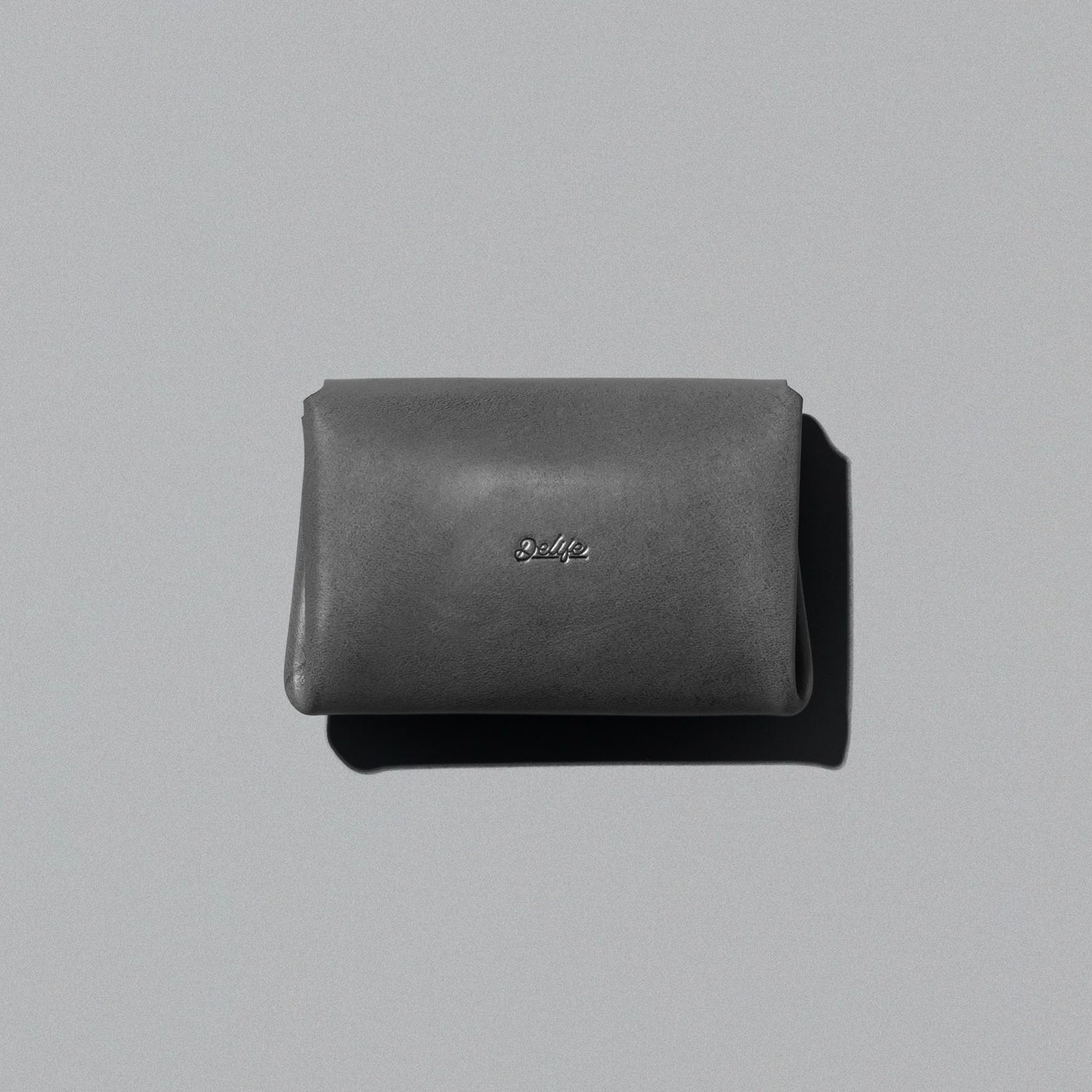 ＜delife＞Minimal Wallet/Grey