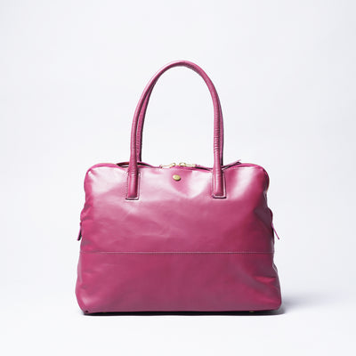 <Neutral Gray>  NH405 Husky Tote Bag M / Bordeaux