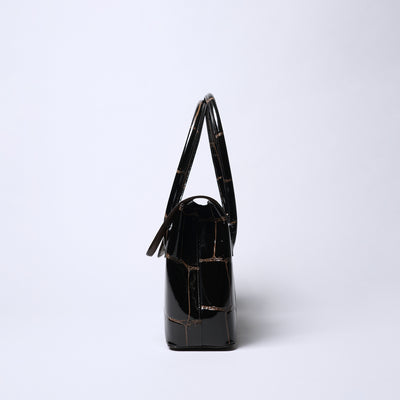 Prima Borsa 翻蓋式托特包/藏青色