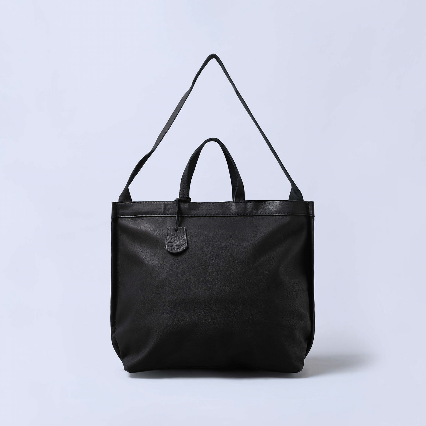 <REN> Hallie Basic Zip Tote M 2 Way / Black