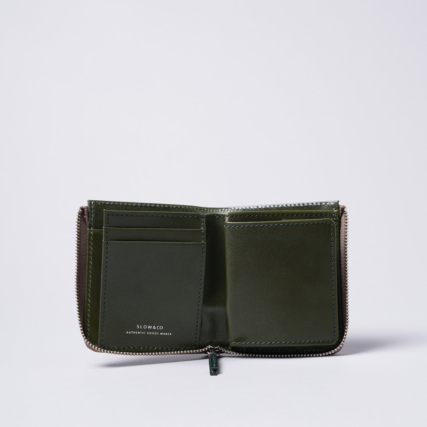 ＜スロウ＞bridle -Lzip short mini wallet-/ブラック